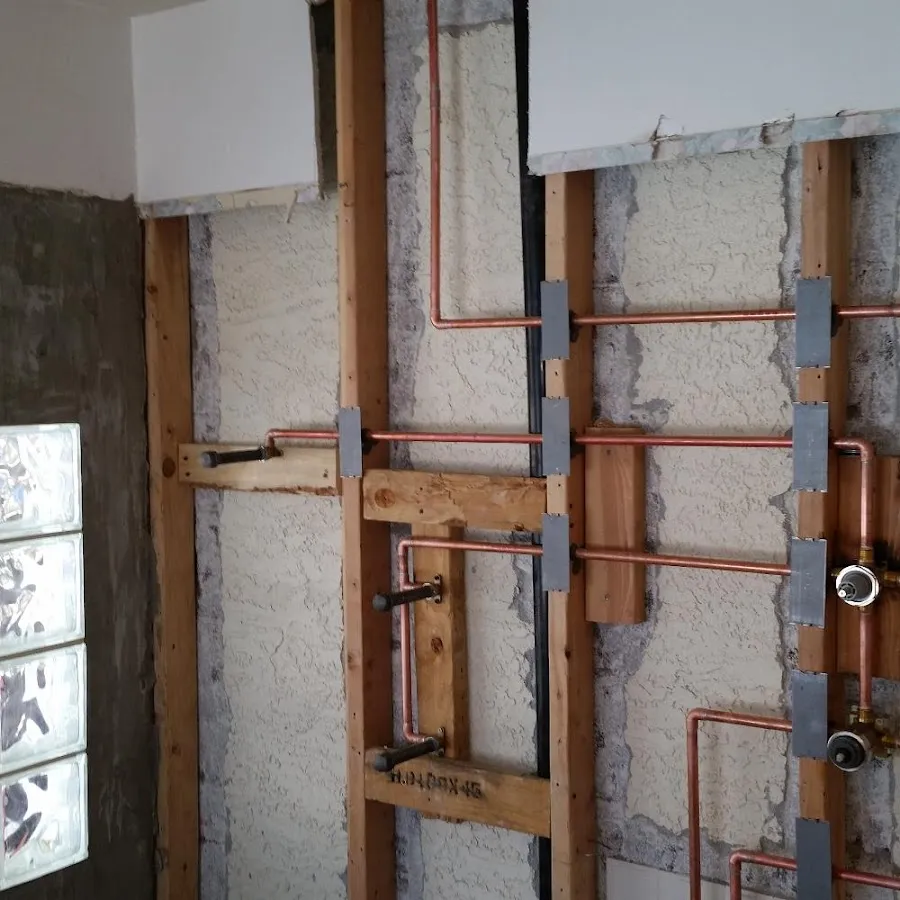 Copper pipe installation for Burst Pipe Repair in Moraine