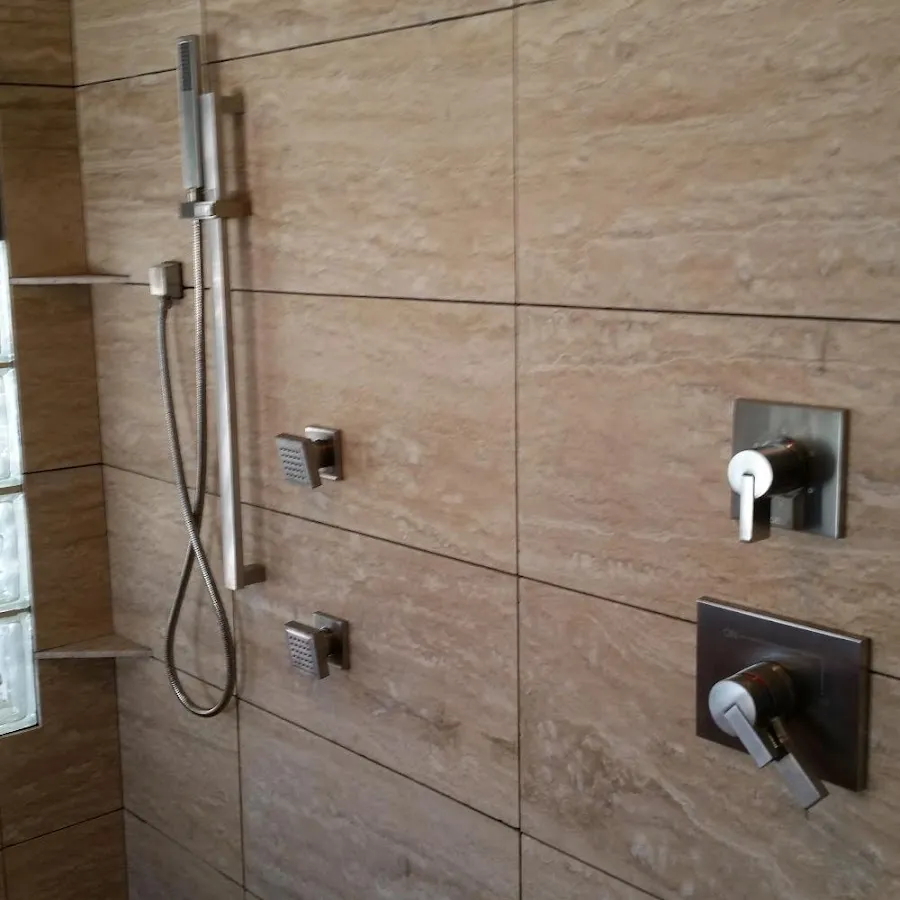 Shower fixture installation for Frozen Pipe Repair in Moraine